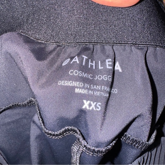 🟣4/$20 Athleta Cosmic Black Jogger Pants XS - Picture 6 of 6